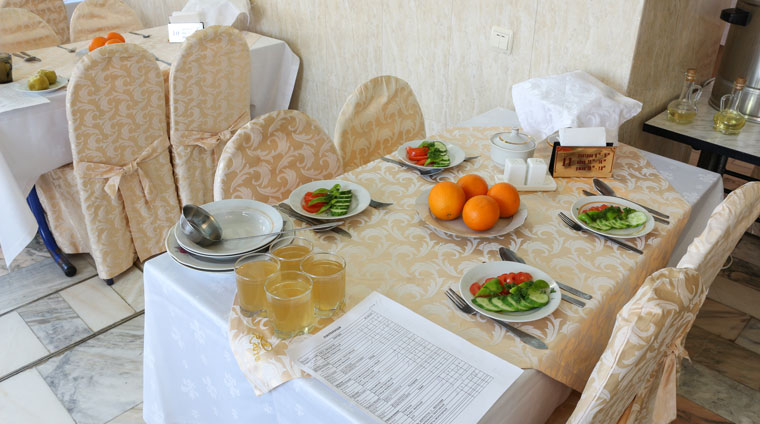 Питание в санатории Горячий ключ города Пятигорска