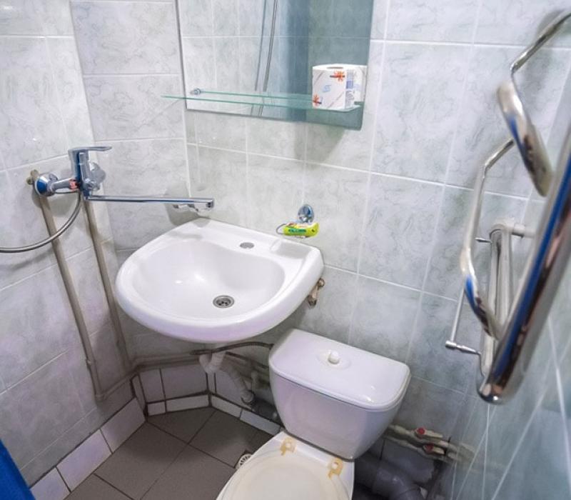 Ванная комната 2 местного 1 комнатного 1 категории, 10-11 этажи в санатории Зори Ставрополья. Пятигорск 