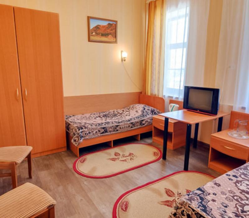 2 местный 1 комнатный Эконом с балконом, Блочный (два номера на блок) в санатории Горячий ключ. Пятигорск