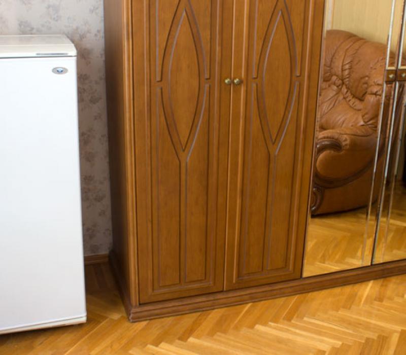 Холодильник в 2 местном 3 комнатном Люксе, Корпус В санатория Родник в Пятигорске