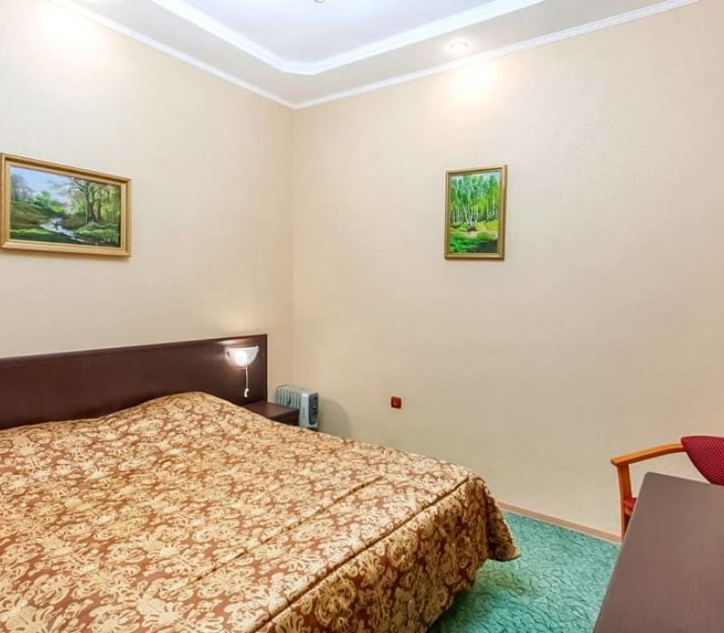 Спальня 2 местного 2 комнатного Апартаменты, Корпус 10 санатория Лермонтова в Пятигорске