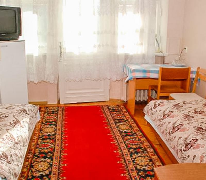 2 местный 1 комнатный 3 категории с удобствами на этаже, Корпус 1 в санатории Москва. Кисловодск