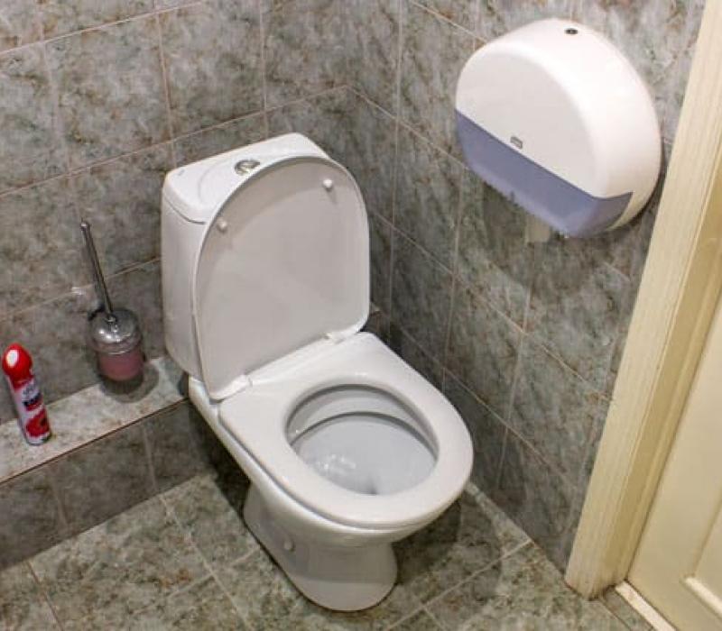Санузел в ванной комнате 2 местного 2 комнатного 1 категории, Корпус 4 в санатории Родник. Пятигорск