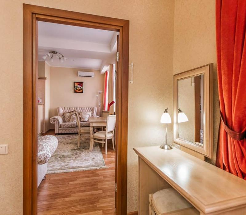 2 местный, 2 комнатный, Люкс апарт-отеля Славяновский исток в Железноводске