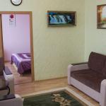 Гостиная в 2 местном 2 комнатном Семейном Повышенной Комфортности в санатории Жемчужина Кавказа в Ессентуках