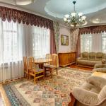 Гостиная в номере 2 местный 3 комнатный Сюиты, Корпус 1 санатория Горького в Кисловодске