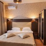 Спальня в 2 местном 2 комнатном Сюит Повышенной комфортности (54 м²) санатория Бештау в Железноводске