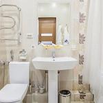 Ванная комната в 2 местном 2 комнатном Сюит Повышенной комфортности (54 м²) санатория Бештау в Железноводске