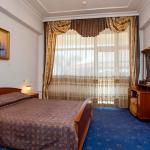 Спальня в 2 местном 2 комнатном Люксе, Лечебный корпус в СПА-отеле Русский Дом Дивный 43°39°. Сочи