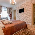 Интерьер спальни в 2 местных 3 комнатных Апартаментах Прованс санатория Джинал в Кисловодске