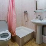 Санузел в 3 местном 1 комнатном Стандарте без балкона в санатории Колос. Кисловодск
