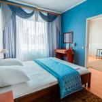 Спальня номера 2 местные 3 комнатные Апартаменты в санатории Машук. Пятигорск 