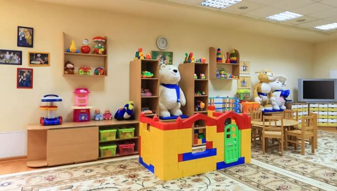 Оснащение детского клуба «Веселый остров» в санатории Плаза Кисловодска