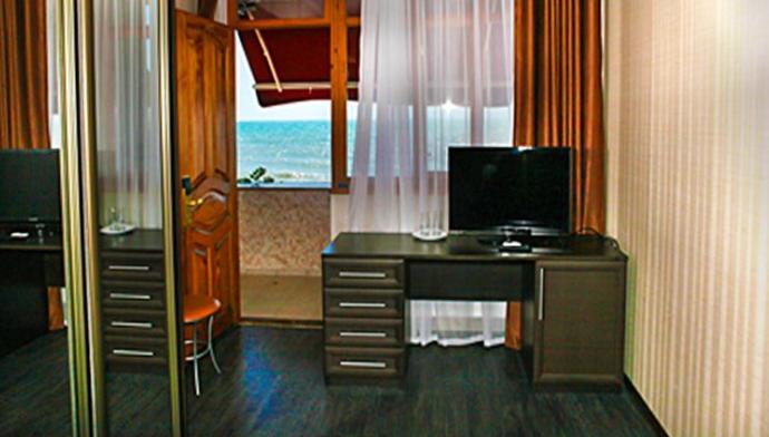 Оснащение 2 местного, 1 комнатного, Comfort Room sea view, Корпус В отеля Фламинго в Сочи