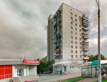 Фотография здания гостиницы Строитель в Магнитогорске